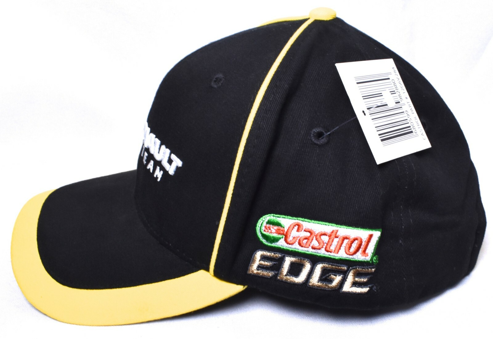 RENAULT F1 RACING TEAM Castrol Edge Adjustable Hat/Cap Black One Size NEW