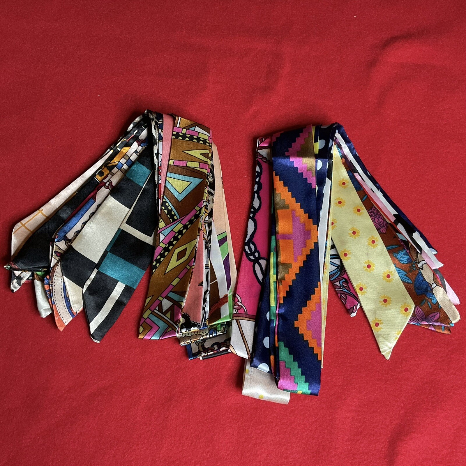 Scarves – Mystery Lot of 10 pcs – Multipurpose – Assorted – NEW