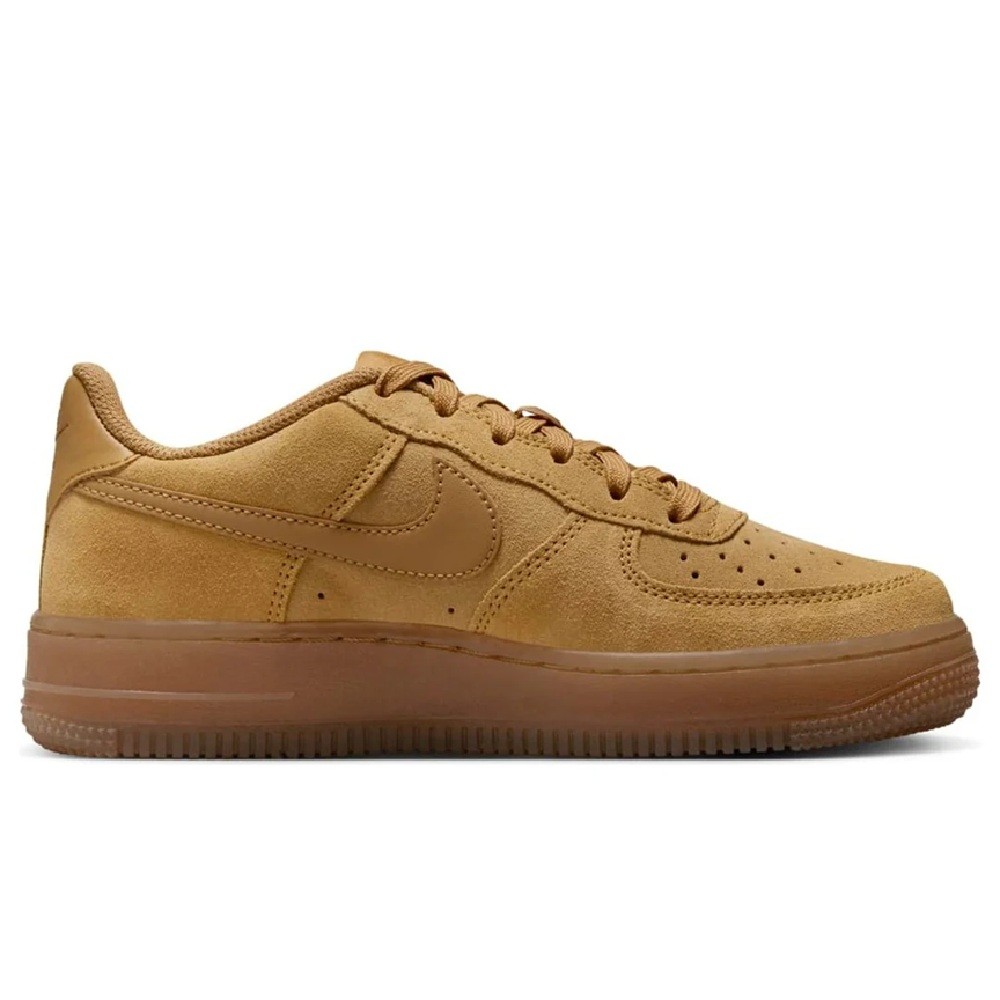 Big Kid’s Nike Air Force 1 LV8 Wheat/Wheat-Gum Light Brown (HQ7476 700) – 5
