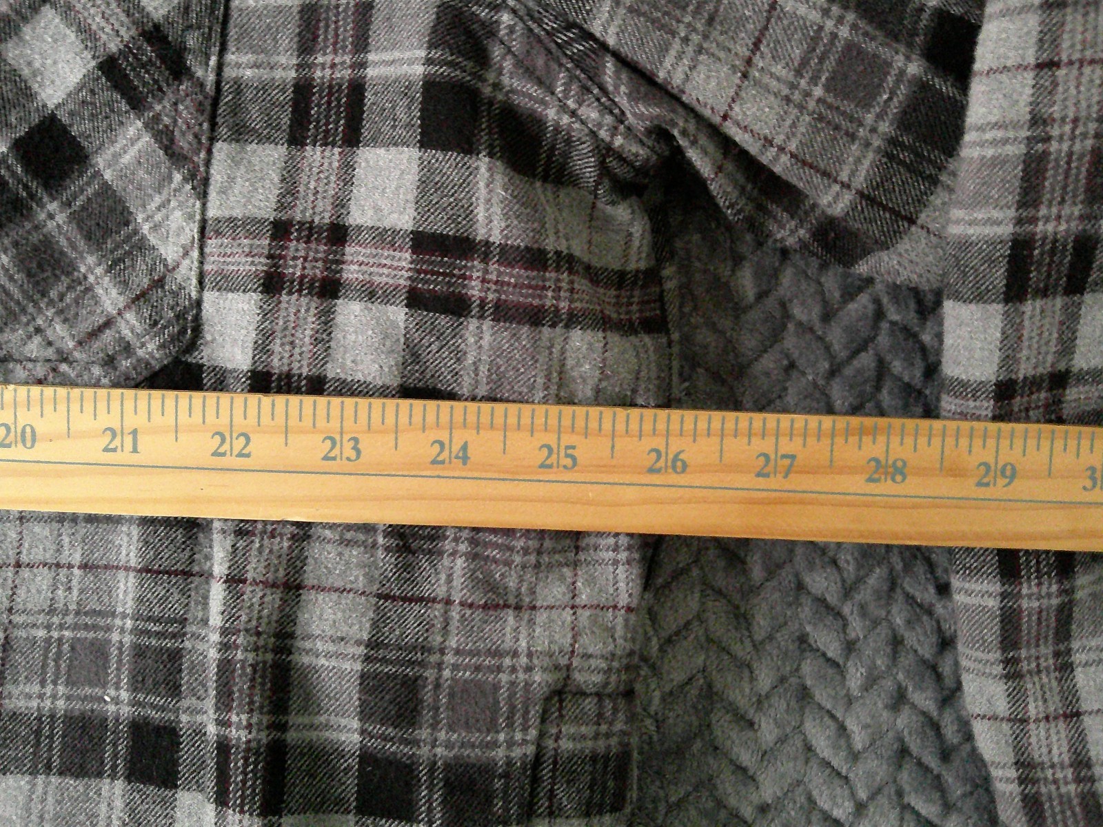 Outdoor Life Multicolor Plaid Button Up Flannel Jacket Long Sleeve Mens Size XL