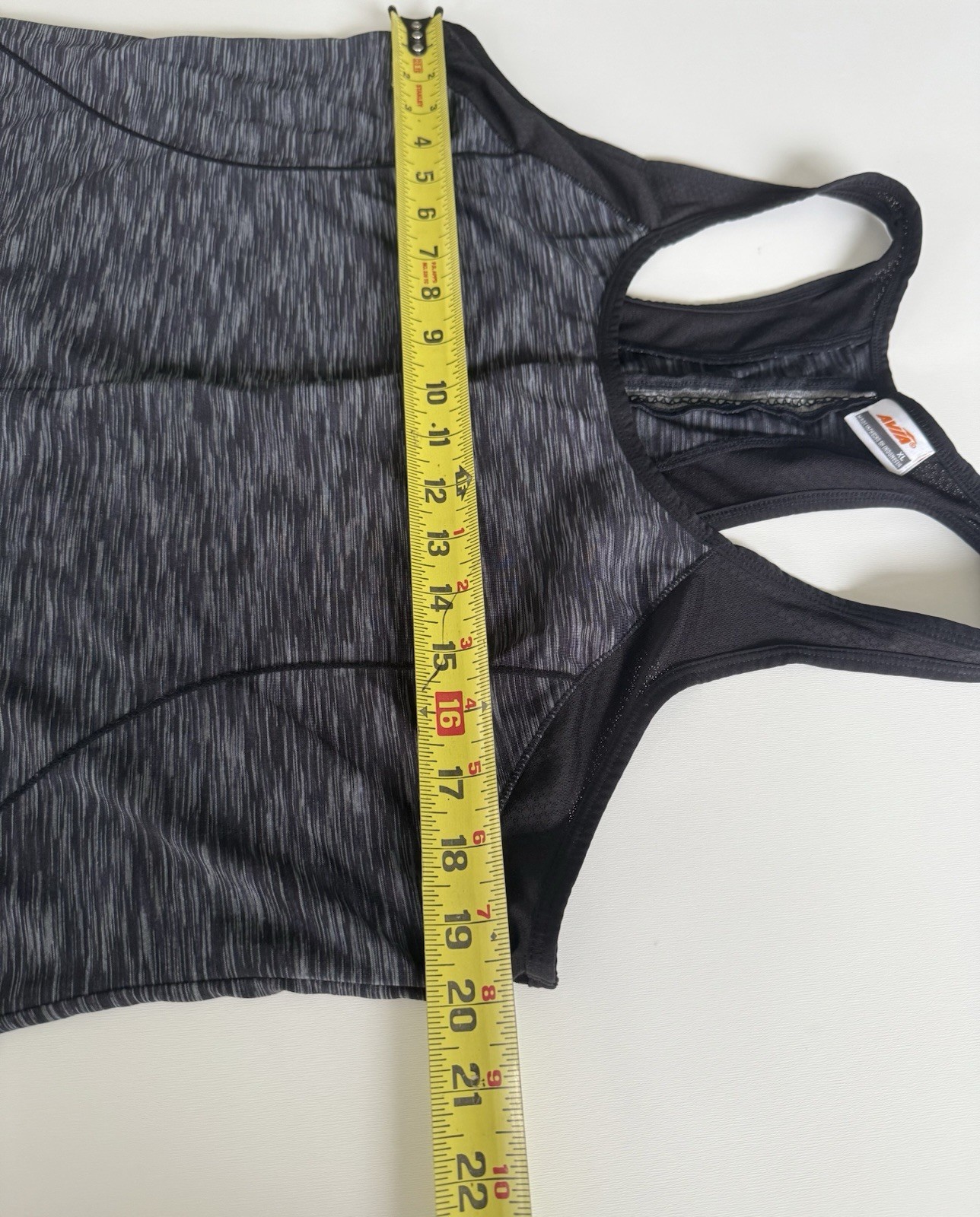 Avia Women’s Semi Fitted ACTIVE Wear Racerback TANK Top Size XL RN15741