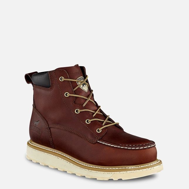 Irish Setter Ashby Men 6 Inch Soft Toe Brown Work Boot – 83605 New size 11.5 D