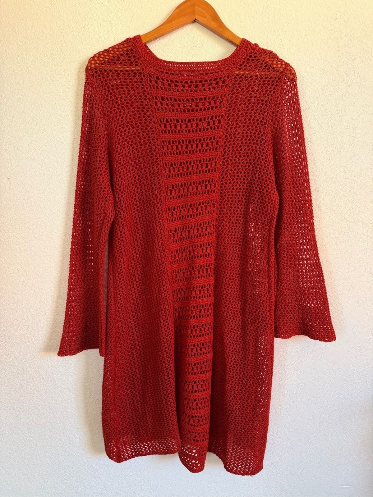 Free People Rosalind Swit Dress Burnt Orange