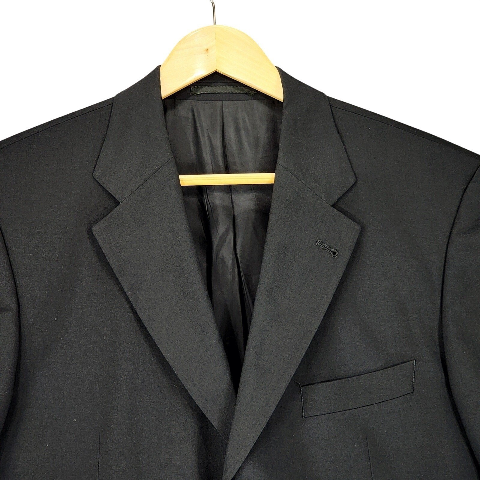 Hugo Boss Mens Sport Coat 42R* Black Da Vinci Lucca Single Breasted Double Vent
