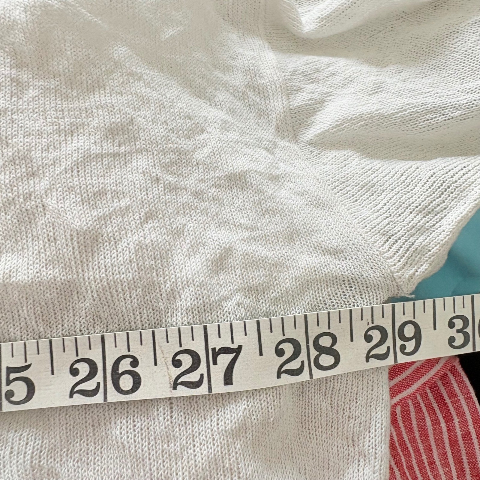 Eileen Fisher TFP Lightweight Sweater Women’s Large White Organic Cotton Knit