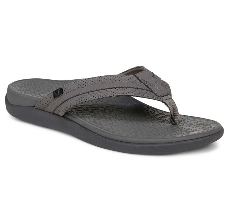 VIONIC Men’s Tide II Toe Post Sandal FREE SHIPPING US