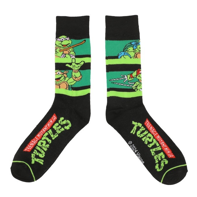 Teenage Mutant Ninja Turtles Men’s Crew Socks 5 Pair