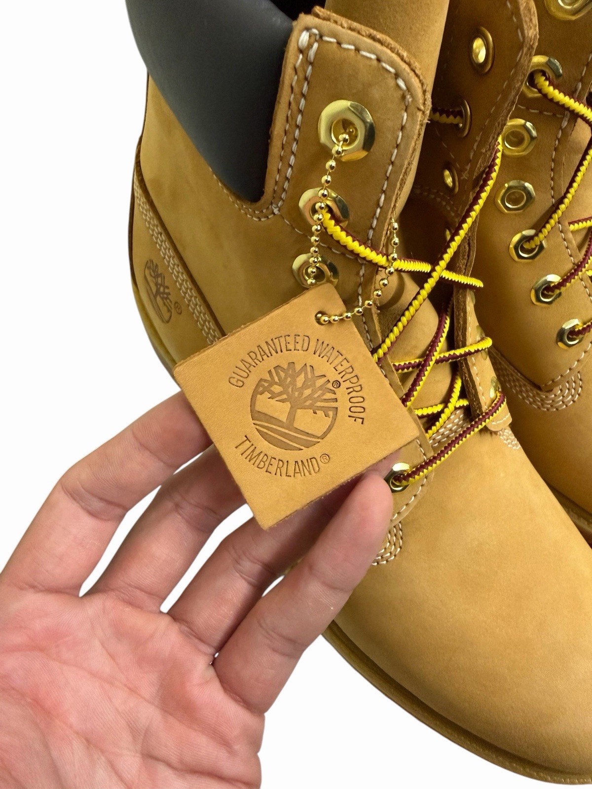 NEW Timberland 6” Boot Wheat Nubuck Premium TB010061-713 Free SHIP MEN SZ 9