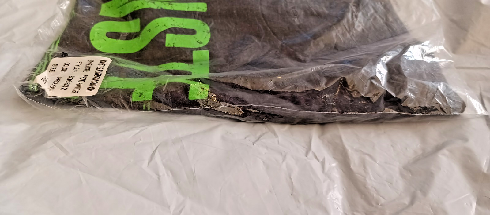 Monster Energy Promo Alumni Tee Shirt Large NEW Factory Sealed Bag