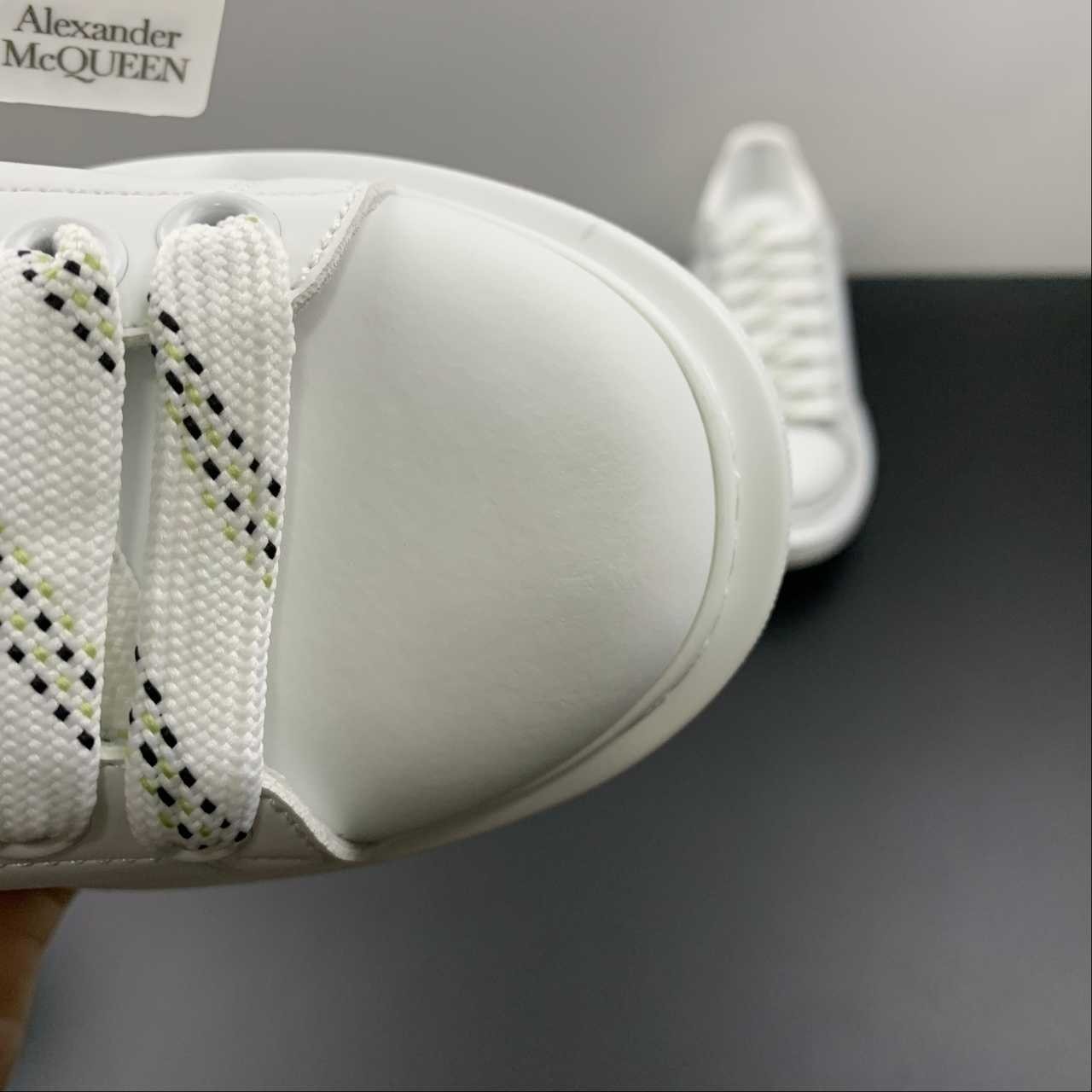 Alexander McQueen Oversized Sneaker “Beige Croc Heel” Men/Women Casual Shoes