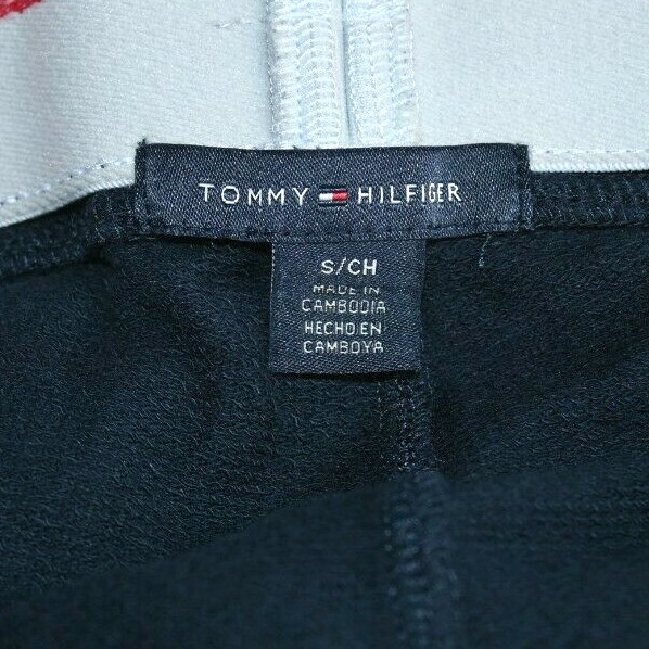Tommy Hilfiger Blue Pull On Elastic Drawstring Waist Pants Size Small RN#15741