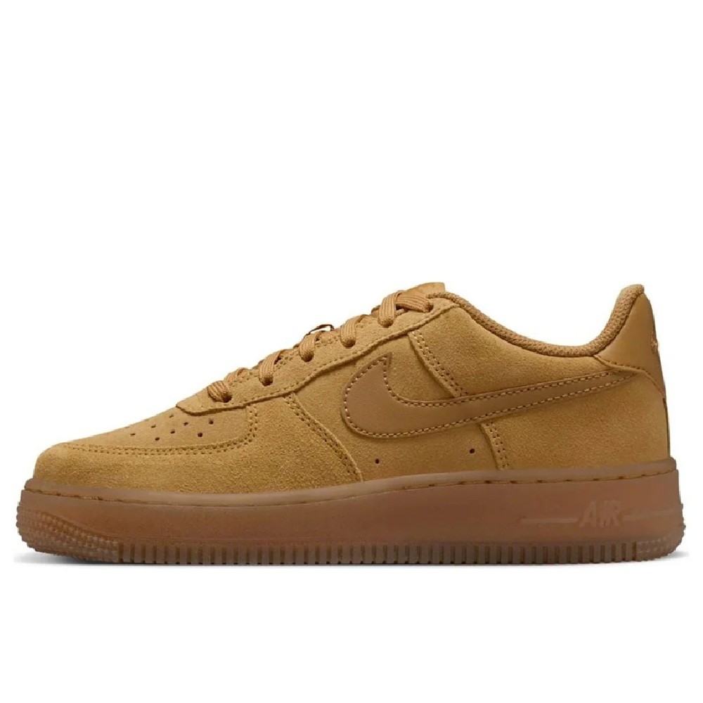 Big Kid’s Nike Air Force 1 LV8 Wheat/Wheat-Gum Light Brown (HQ7476 700) – 5