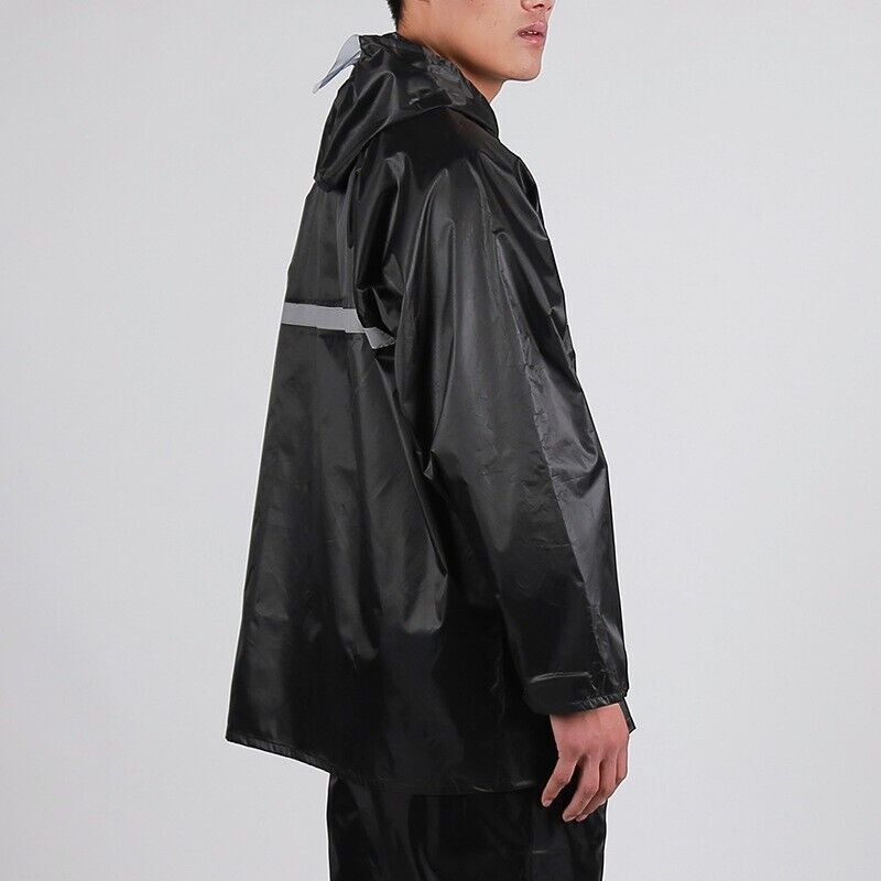 Men Women Rain Suits Jackets Pant Gear motorcycle hivis Waterproof Raincoat