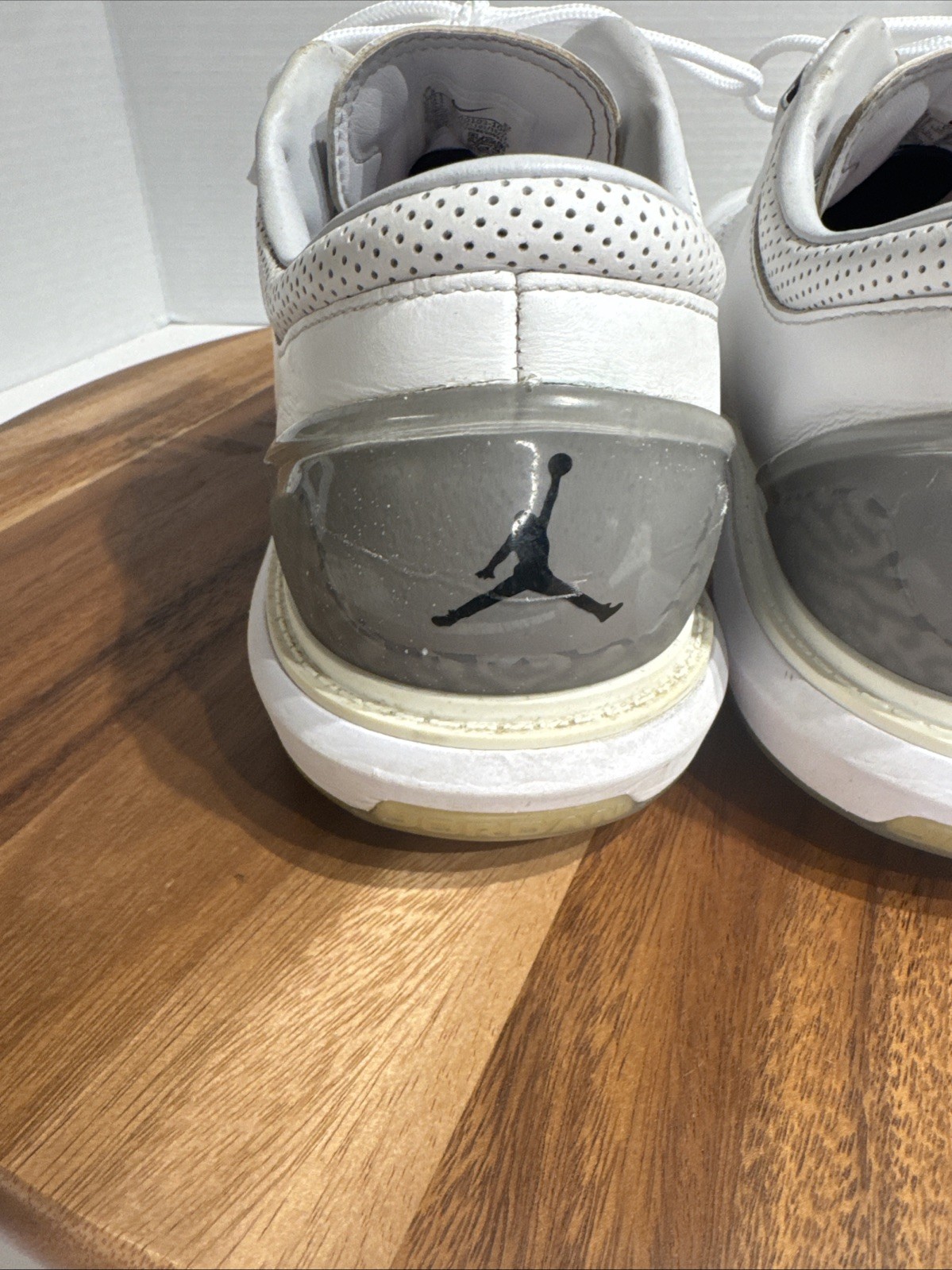 Air Jordan ADG 4 White Pure Platinum Men’s Size 11.5 Spikeless Golf Shoes