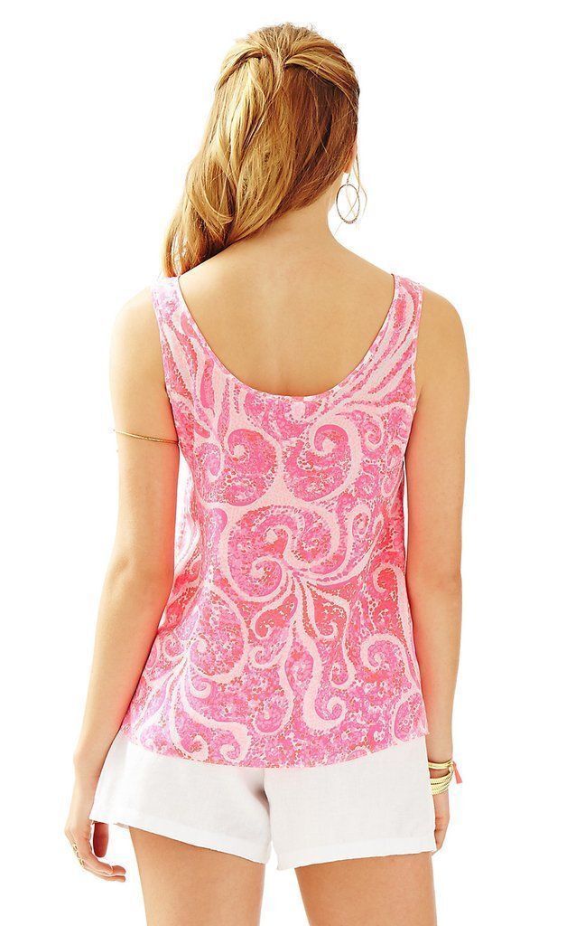 New Lilly Pulitzer Cosmos Silk Top, Promotion sale!
