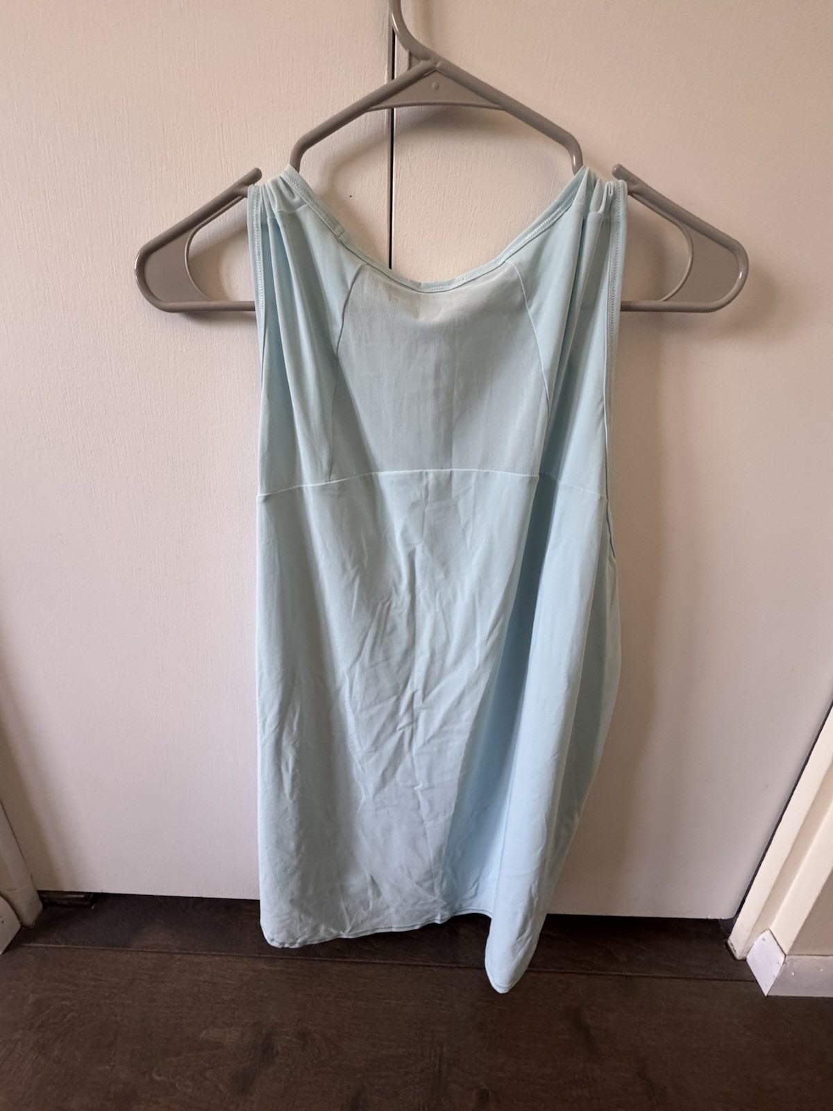 lululemon Sculpt Tank Top Women’s 14 Blue Scoop Neck Lightweight Stretch
