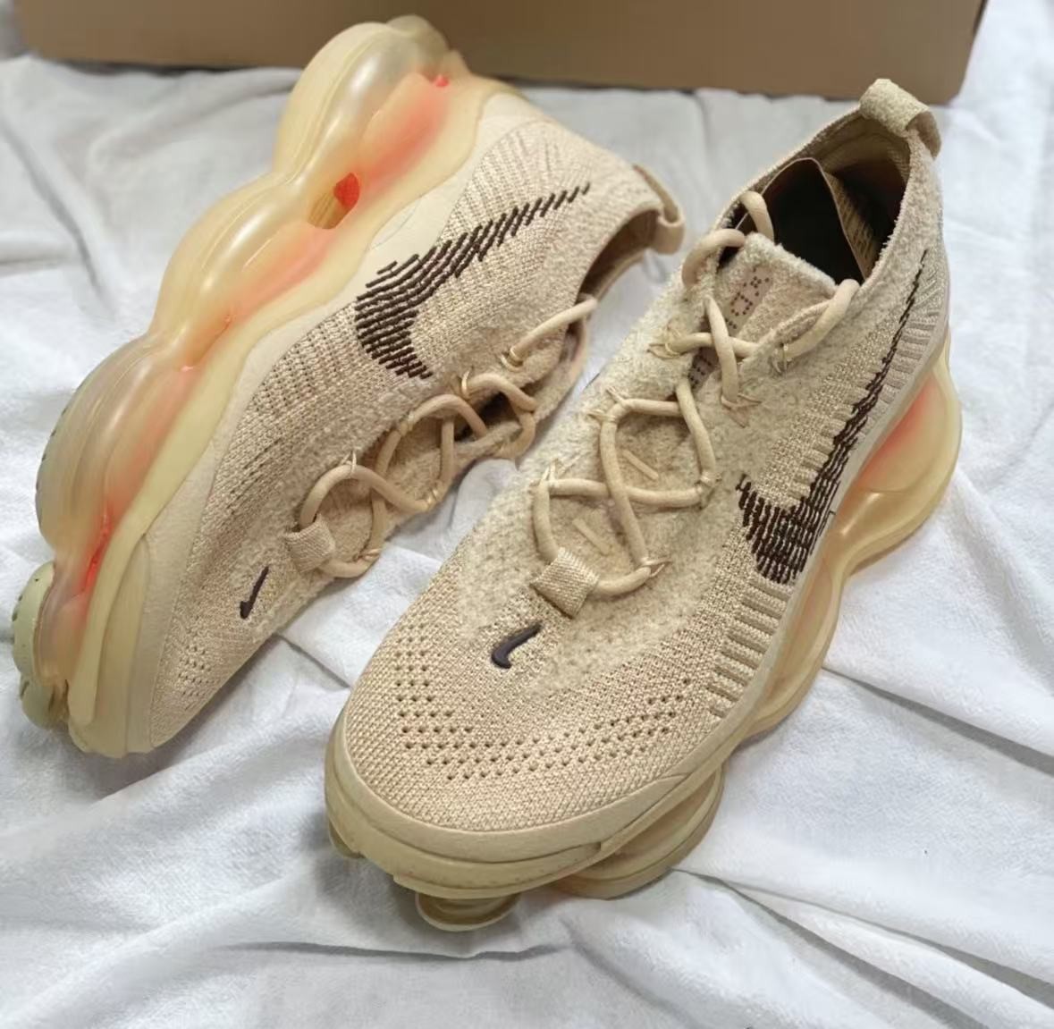 Nike Air Max Scorpion FK Wheat Men -Size 7-13 DJ 4702-200