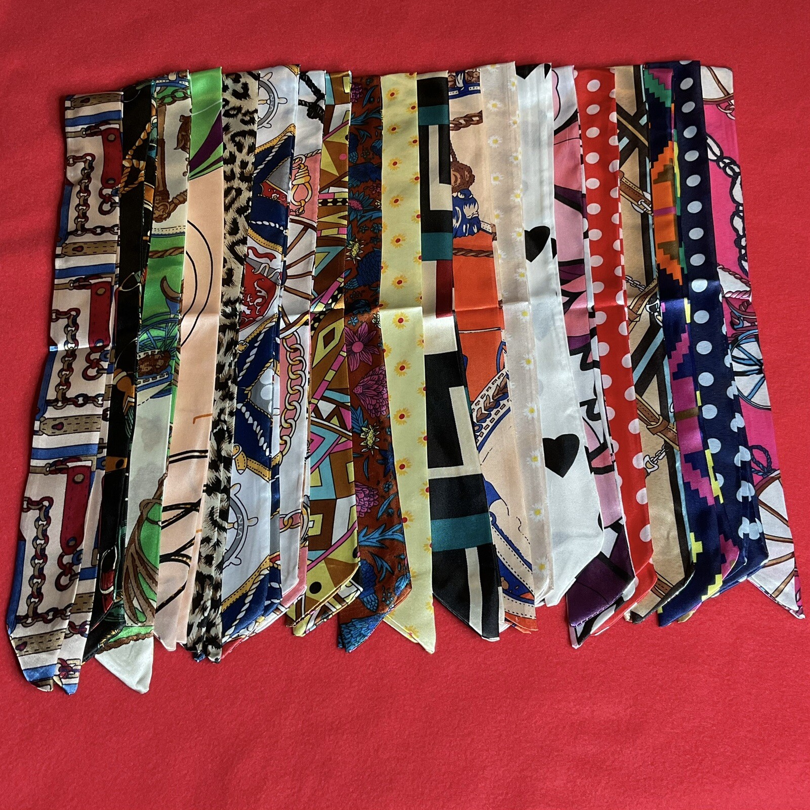 Scarves – Mystery Lot of 10 pcs – Multipurpose – Assorted – NEW