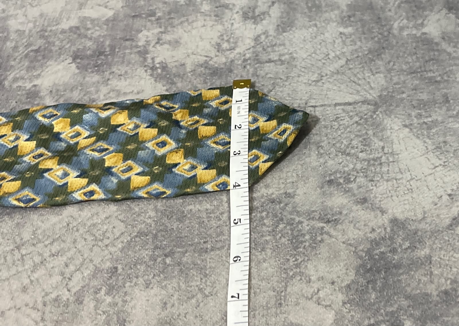 Charleston Tie Rack 100% Silk Geometric Tie Made in Italy