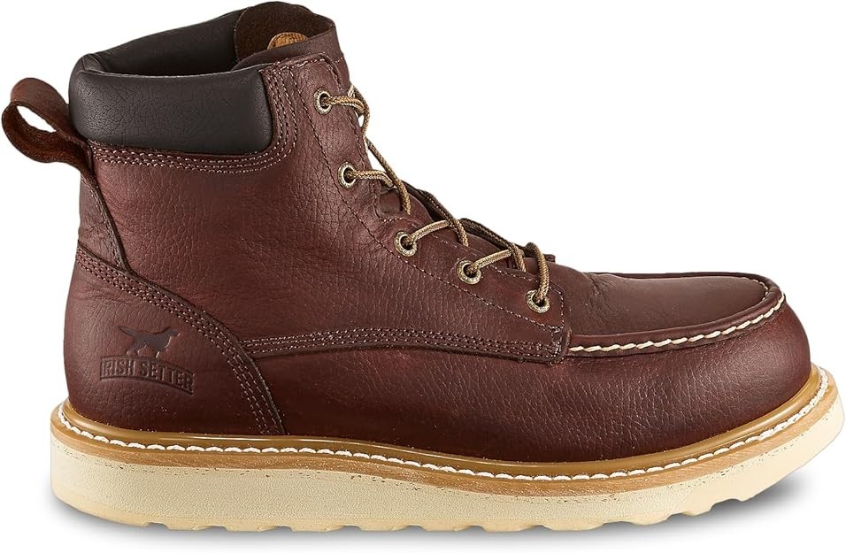 Irish Setter Ashby Men 6 Inch Soft Toe Brown Work Boot – 83605 New size 11.5 D