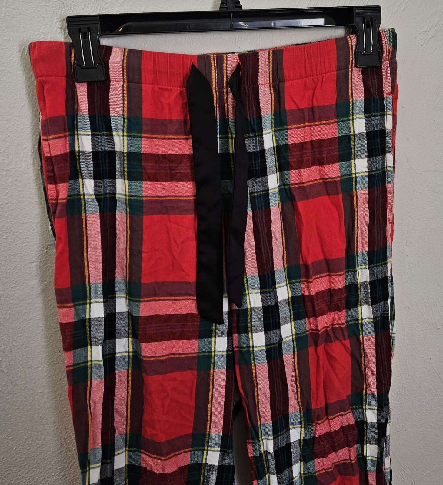 Victoria’s Secret Pajama Pants Size XXS Women’s Red Green Plaid Cotton Blend