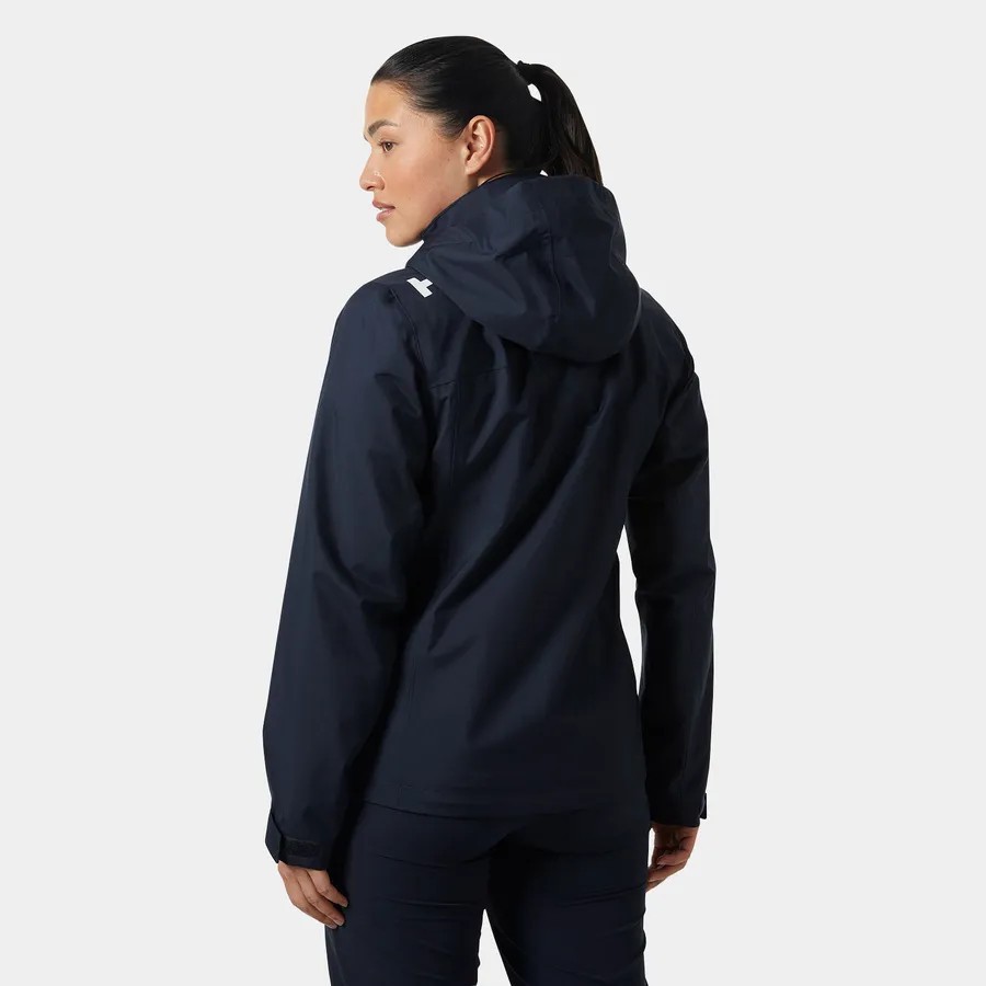 Helly Hansen Crew 2.0 Hooded Sailing Jacket – Women’s – Medium / Navy
