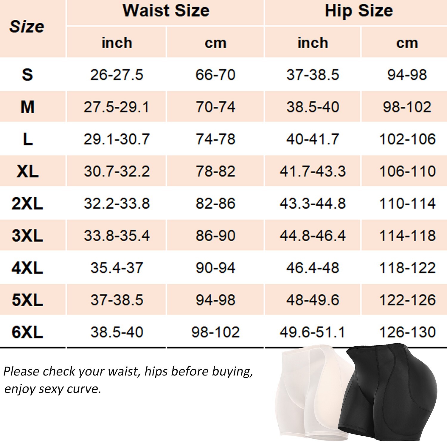 Butt Lifter Panties Womens Hip And Butt Padded Enhancer Shapewear Booty Fake Ass