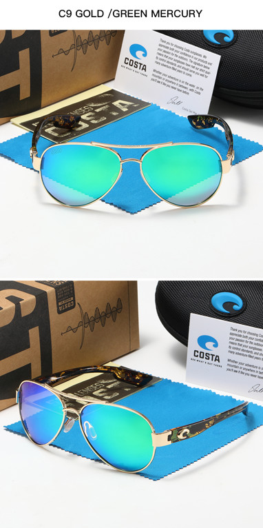 Costa Del Mar Tuna Alley All Color PolarizedLens Sunglasses
