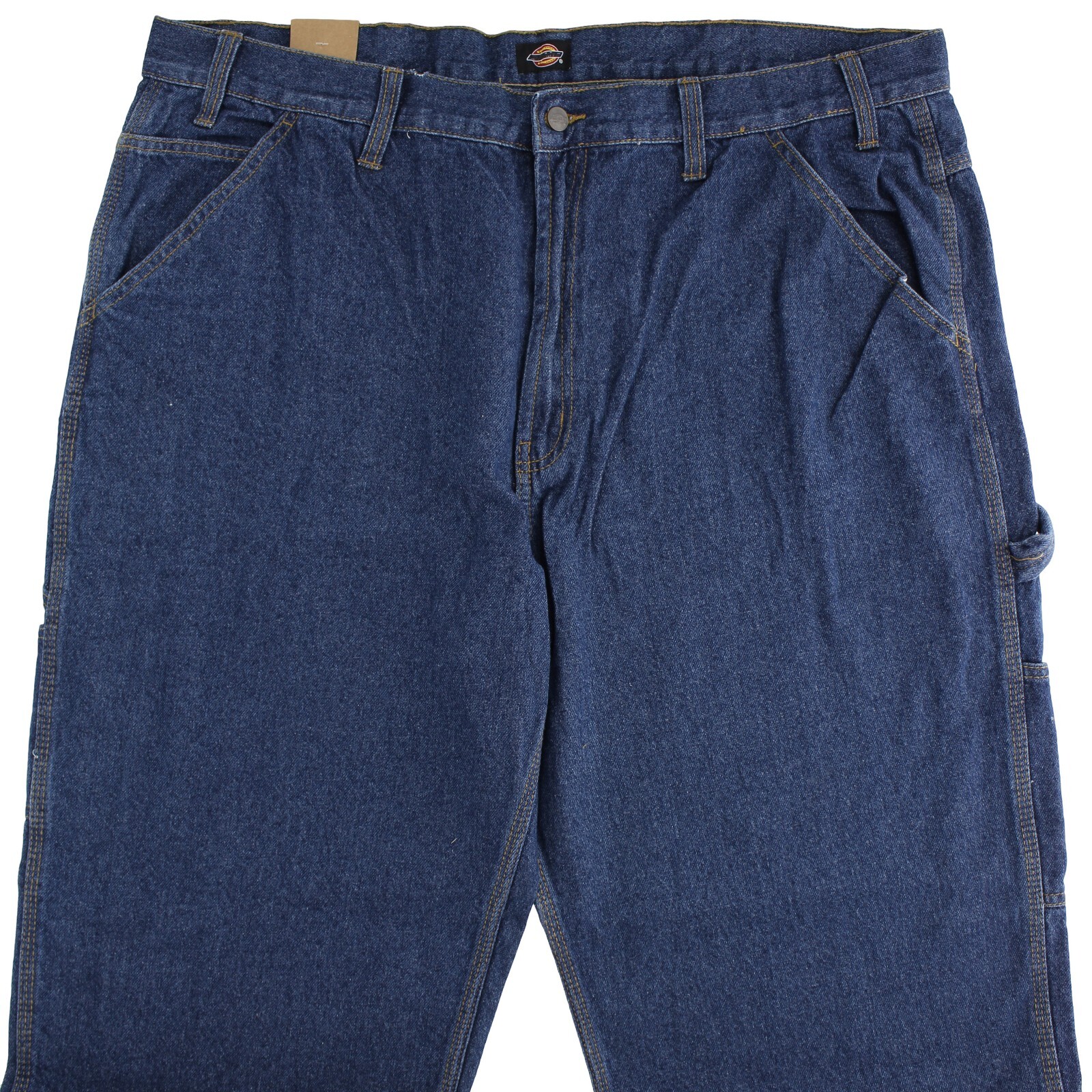 Dickies Carpenter Pants, Men’s Big & Tall Denim Jeans, 8-Pocket, Hammer Loop