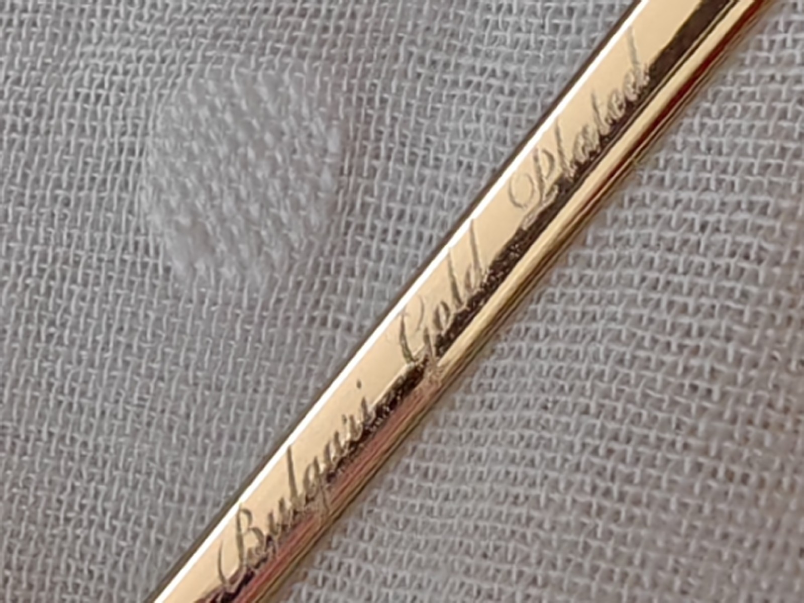 New Gold-Plated Sunglasses BVLGARI Italy