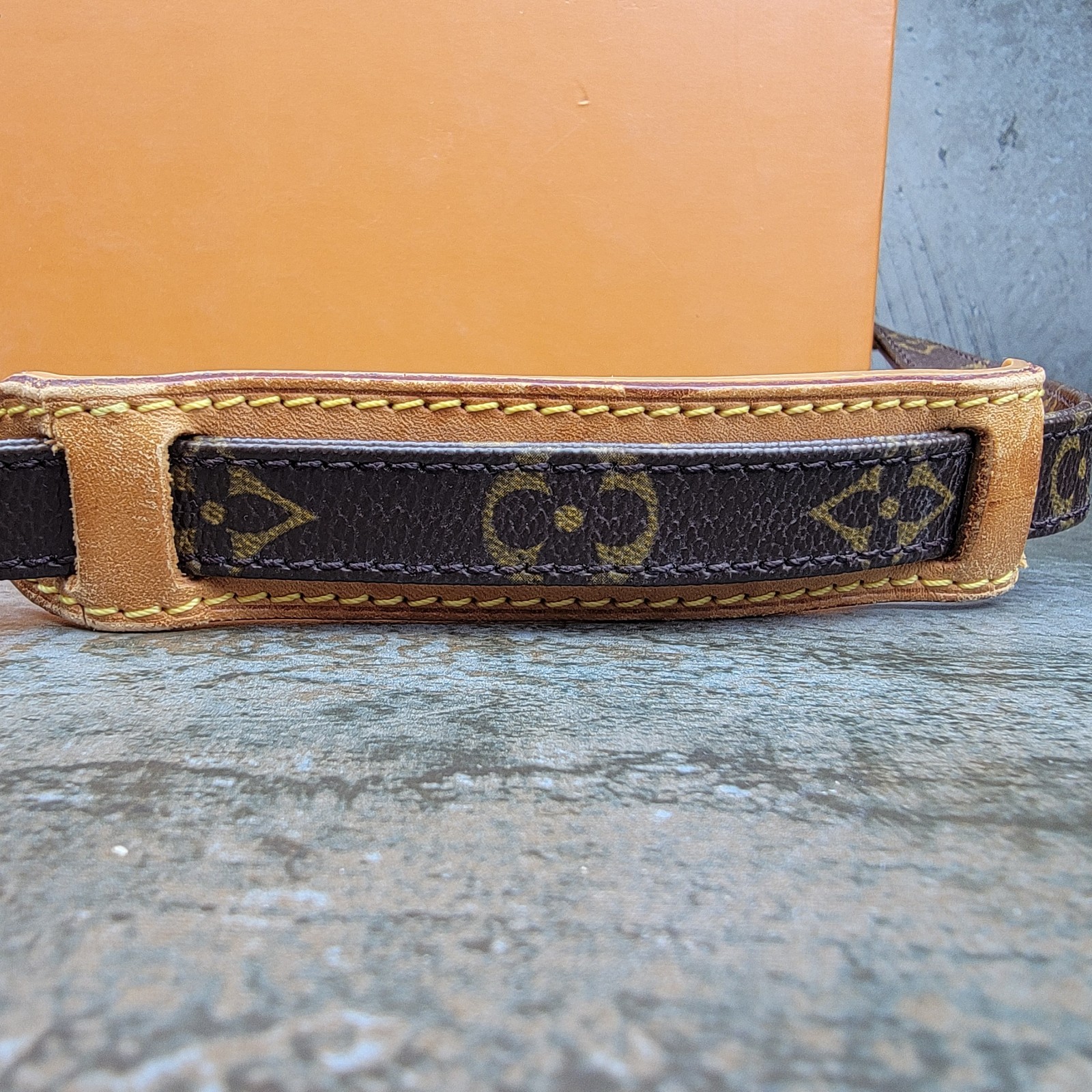 USA Seller Louis Vuitton Monogram Amazone Cross Body Shoulder Bag Leather M45236