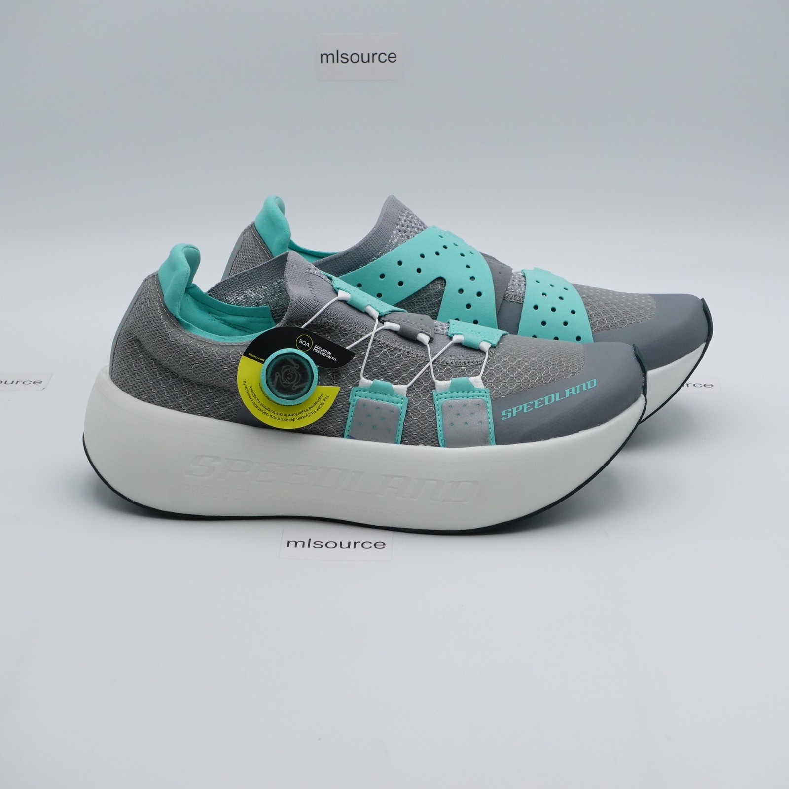 Speedland RX:FPY Men’s Hyper Performance Running Shoe RX-FPY-011 Grey/Green BOA