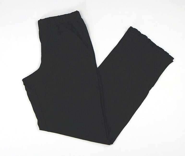 VICTORIA’S SECRET BLACK PAJAMA PANTS WITH RUFFLE & POCKETS Sz XS Short