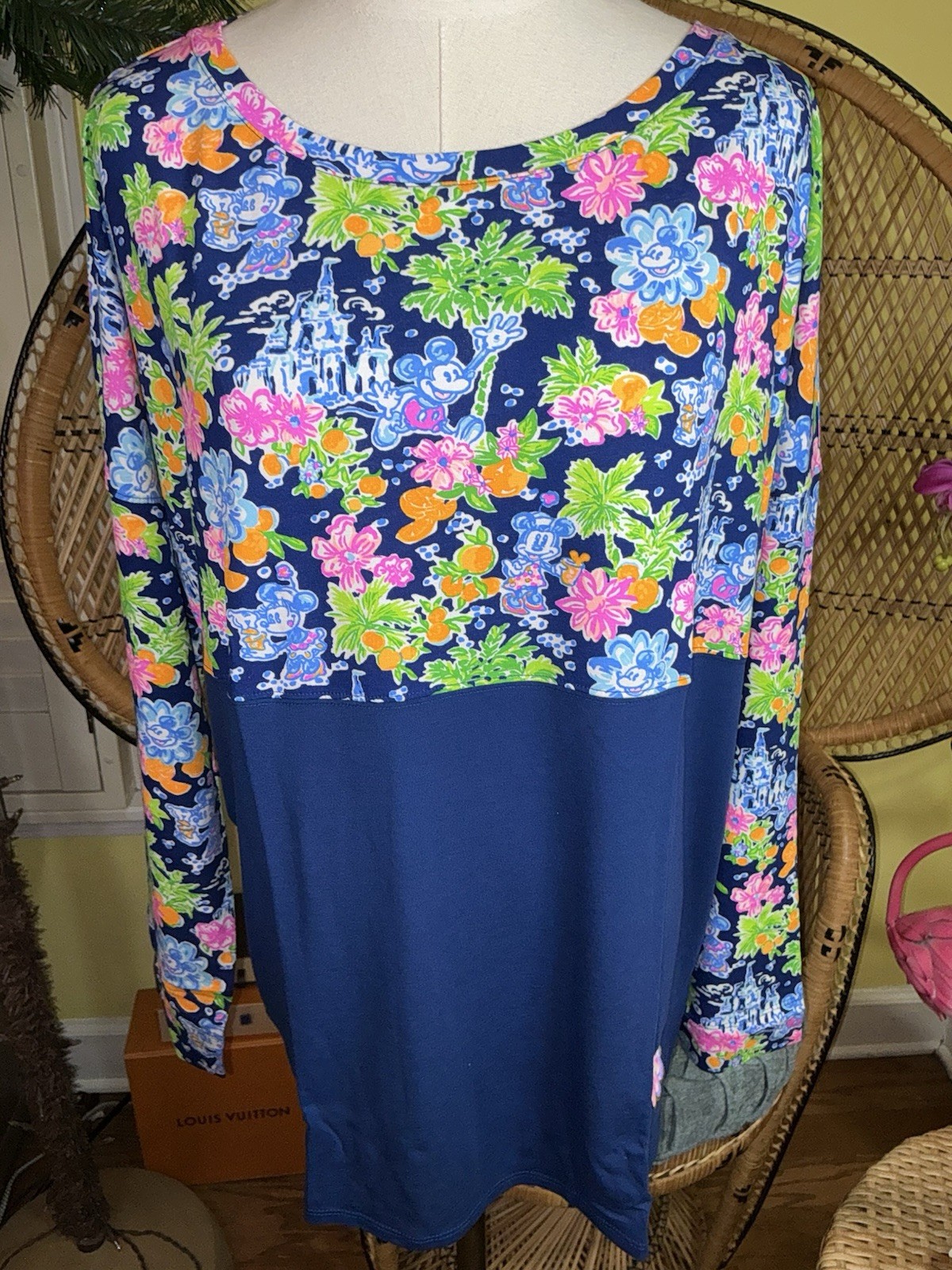 Lilly Pulitzer NWT Finn Top Lilly Loves Disney Size L,XL