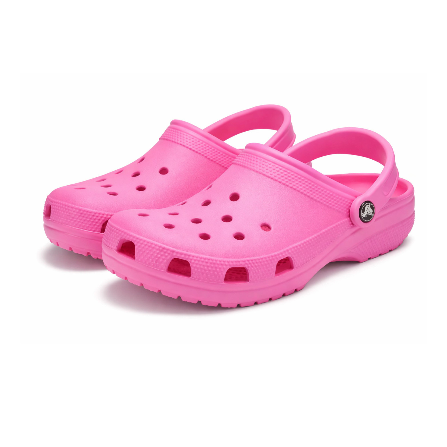Crocs Classic Clog Pink Unisex Sandals Slip On Lightweight Beach Water Shoes