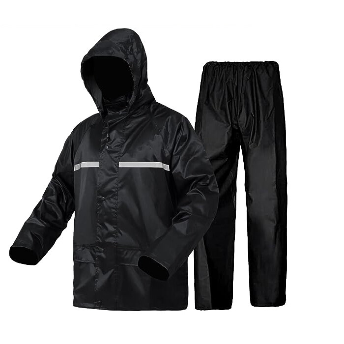 Men Women Rain Suits Jackets Pant Gear motorcycle hivis Waterproof Raincoat