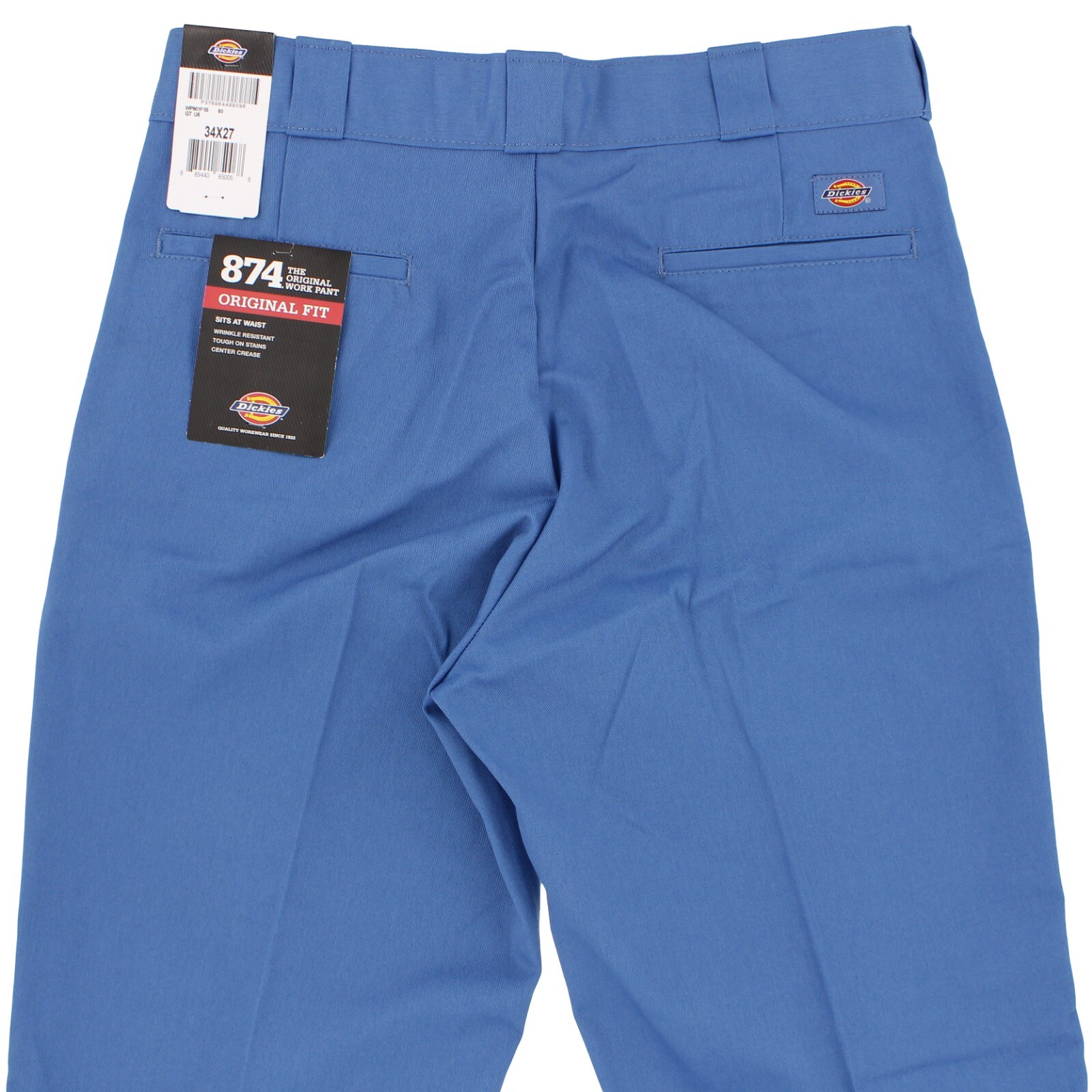 Dickies Men’s Work Pants 874 Original Straight Fit High Rise