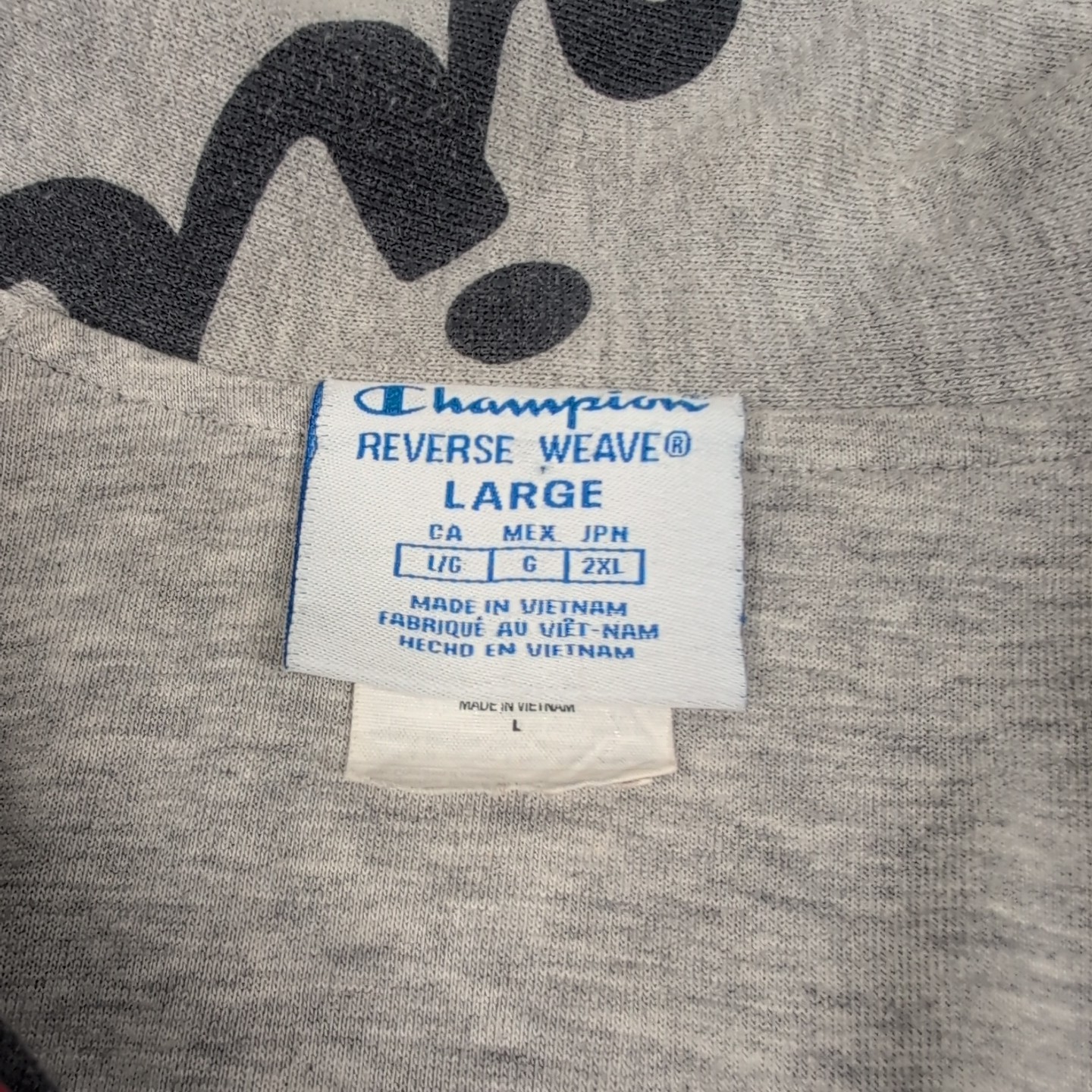 Vintage Champion Reverse Weave Bomber Varsity Jacket Button-Up Men’s Sz Large