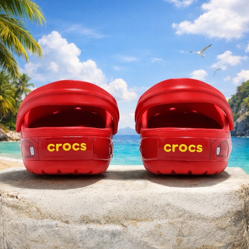 NEW Crocs Lightning McQueen Clog Adult Shoes Limited Classic No Lightup