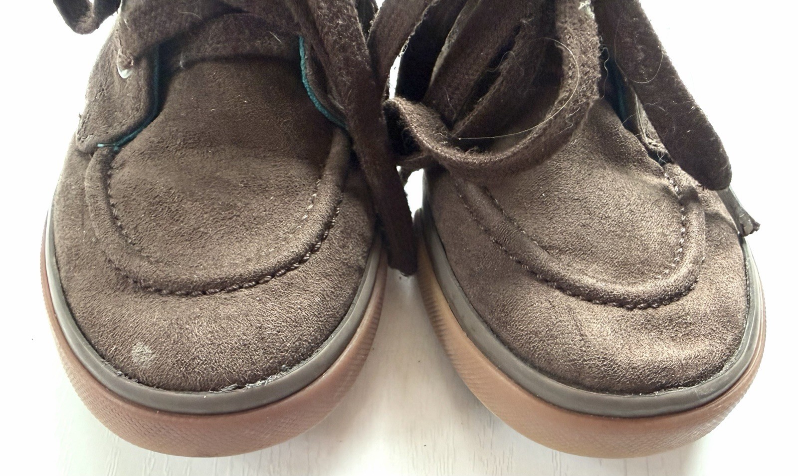 Lot of 2 Toddler Boys Shoes Size 11 Cat & Jack Brown High Tops & Casual Sneakers