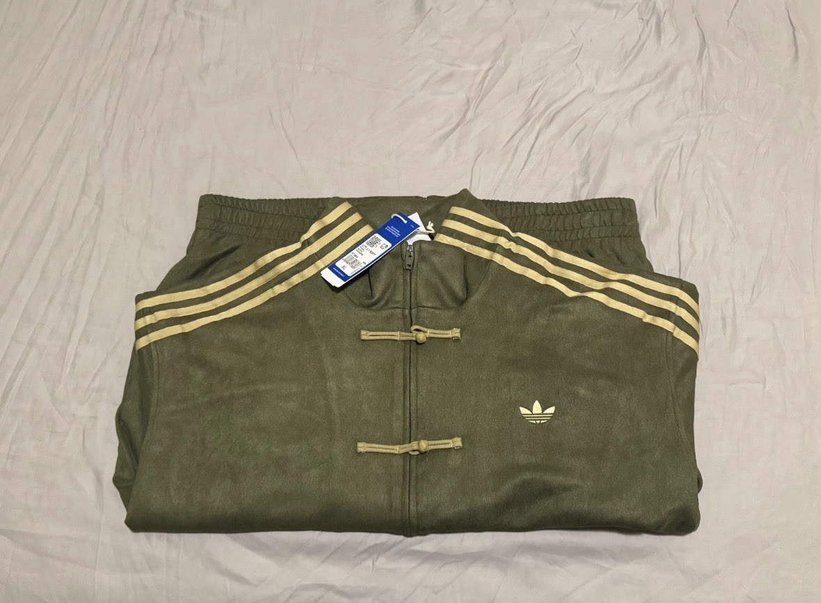 Authentic Adidas Originals CTT Green Chinese Jacket KT3847 | S-XL | US SHIP |