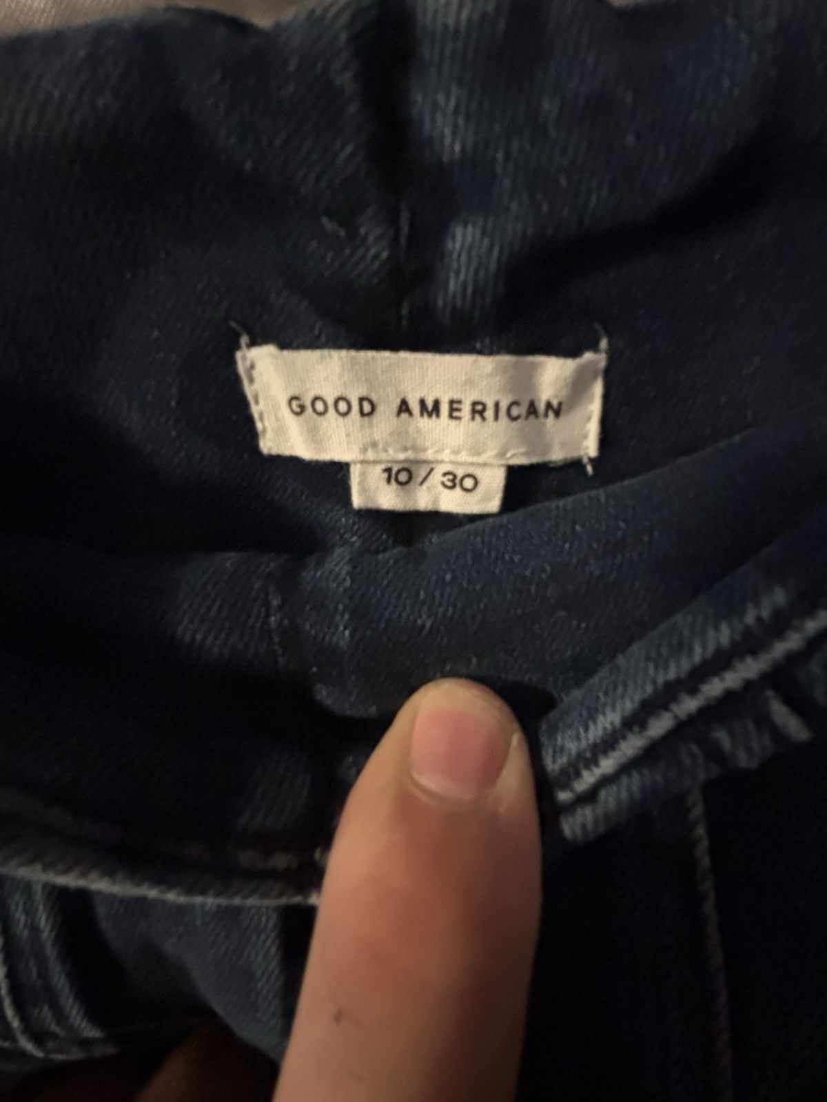 Good American Good Legs Compression Skinny Jeans Size 10/30