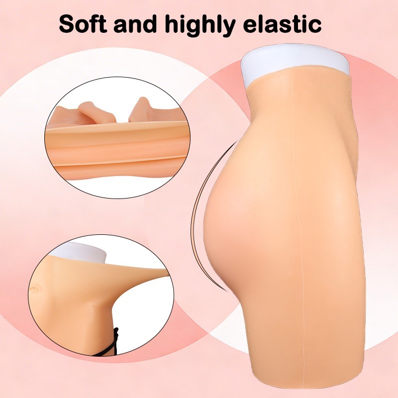 Silicone Fake Vagina Pants Underwear Shorts Transgender For Crossdresser