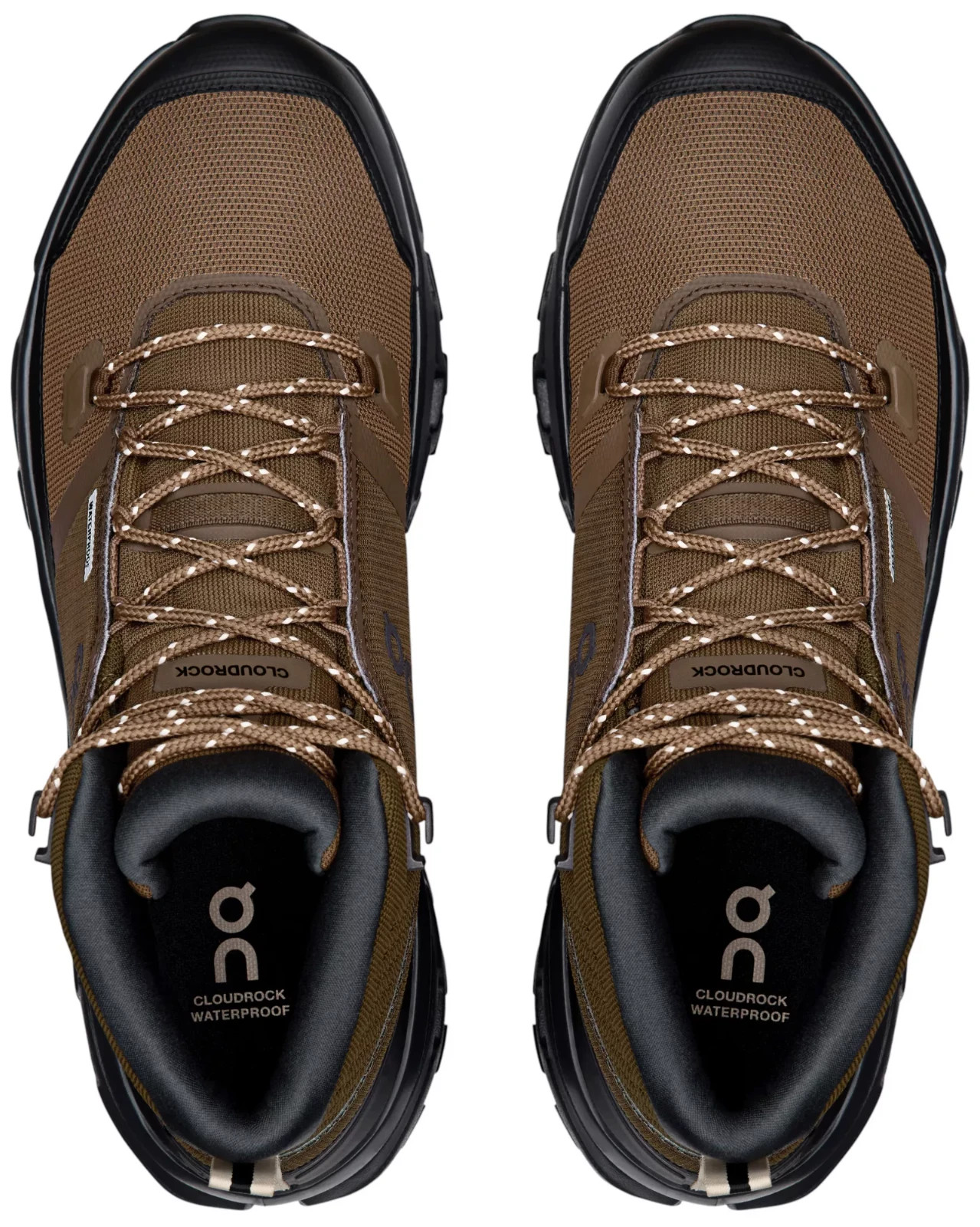 NEW – On Mens Cloudrock Mid [ Earth/Black ] Waterproof Hiking Boots – BRAND NEW