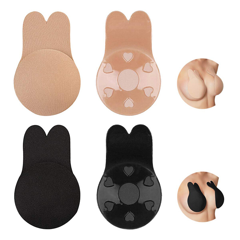 Silicone Bra Self Adhesive Push Up Strapless Invisible Pasties Cover Breast Lift