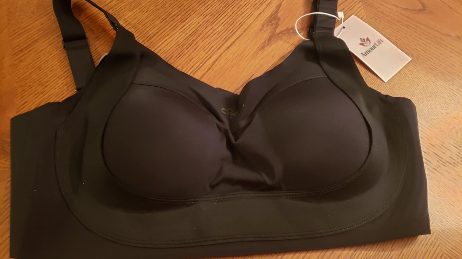Armourlift Bra Adjustable Straps Lifting Support Comfy Large New BLACK
