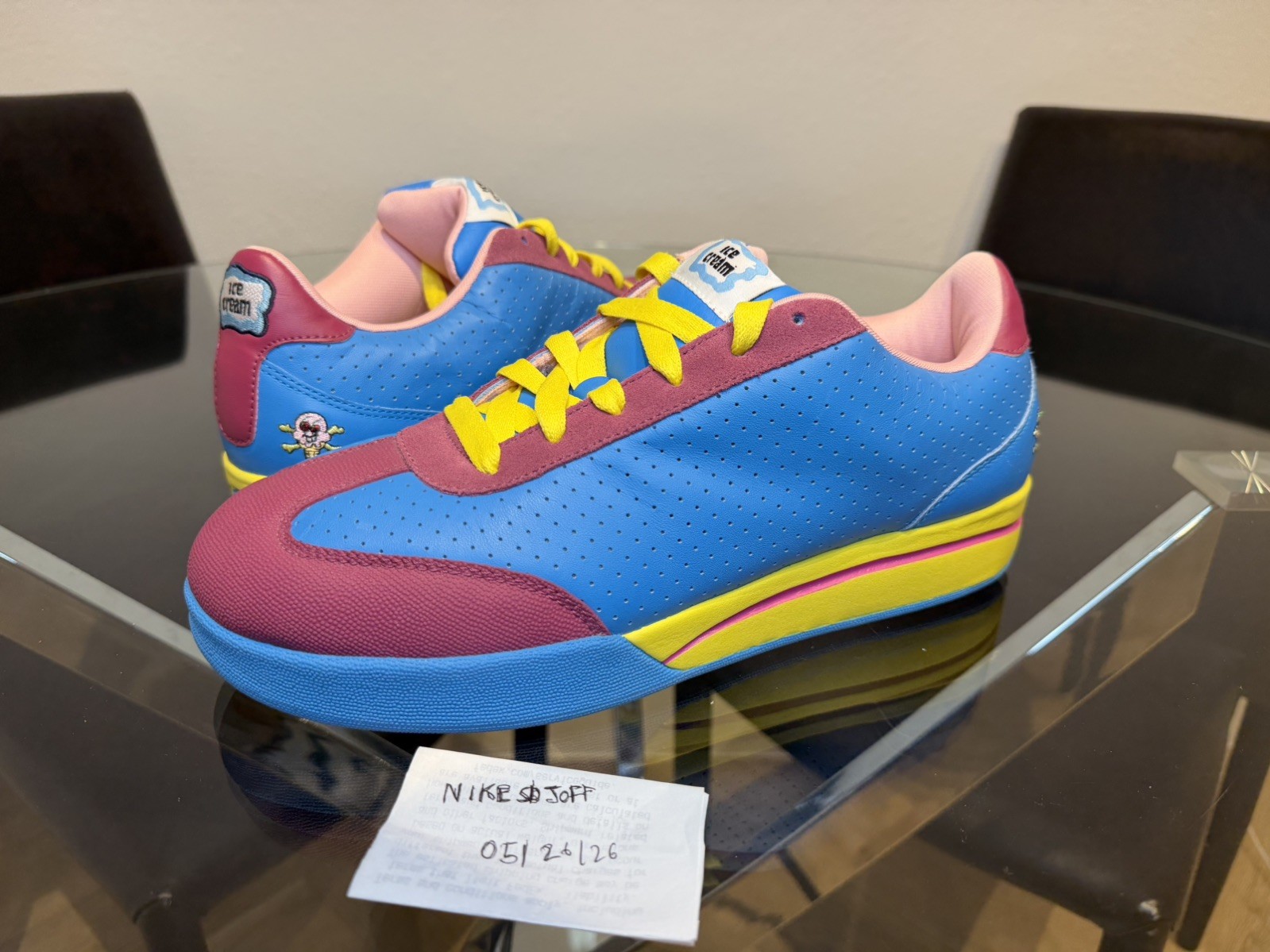 Ice Cream Board Flip Og Blue Rasberry Sz 11 Rare 100% authentic