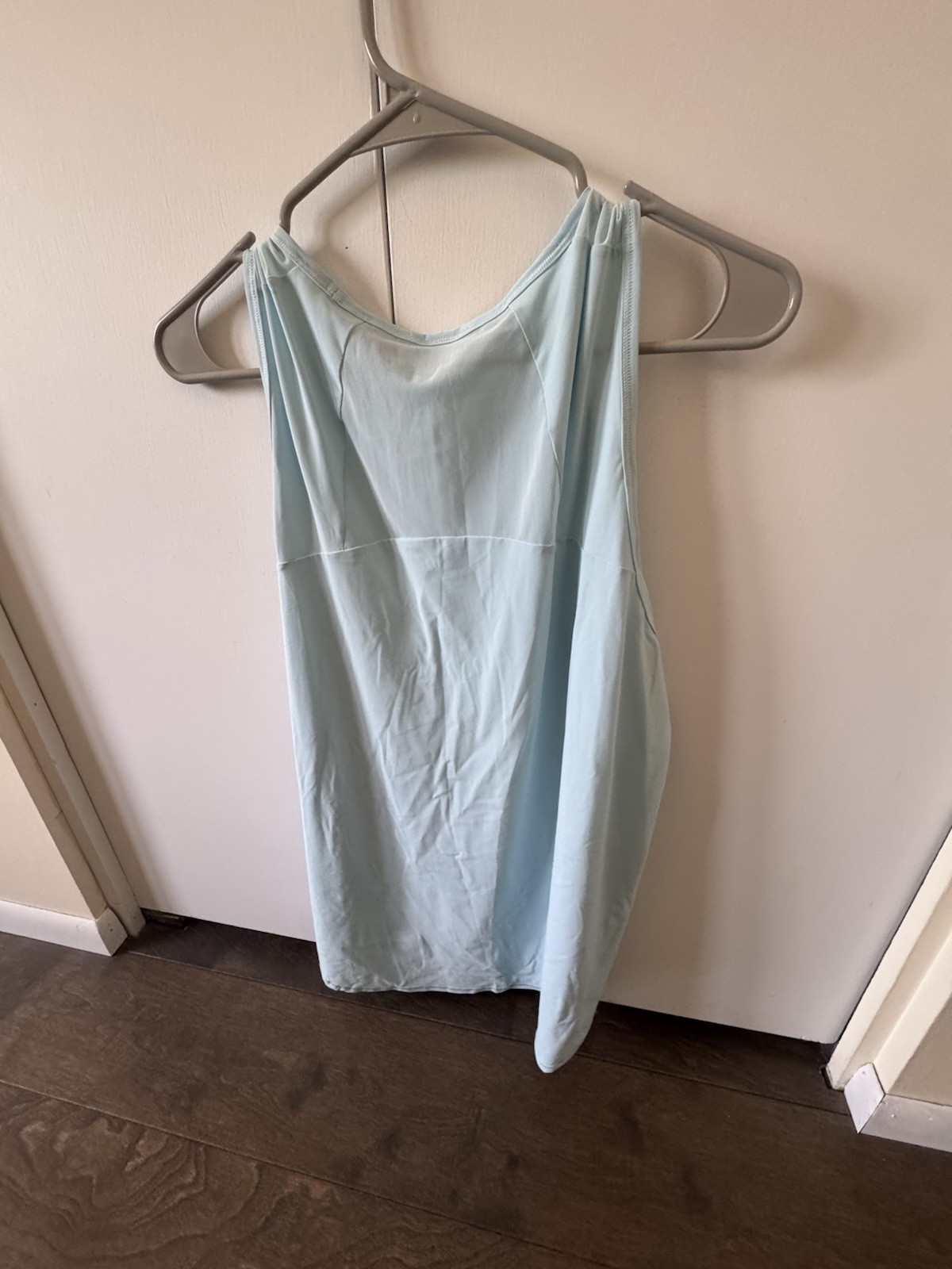 lululemon Sculpt Tank Top Women’s 14 Blue Scoop Neck Lightweight Stretch