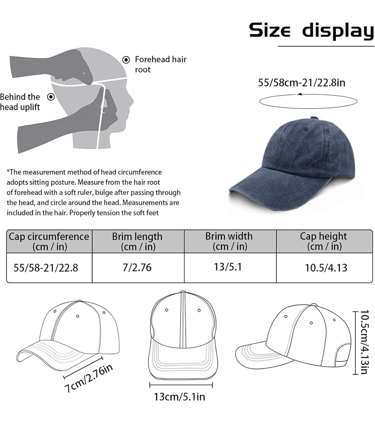 USA 250th Anniversary Hat America 1776-2026 Patriotic Baseball Cap Adjustable
