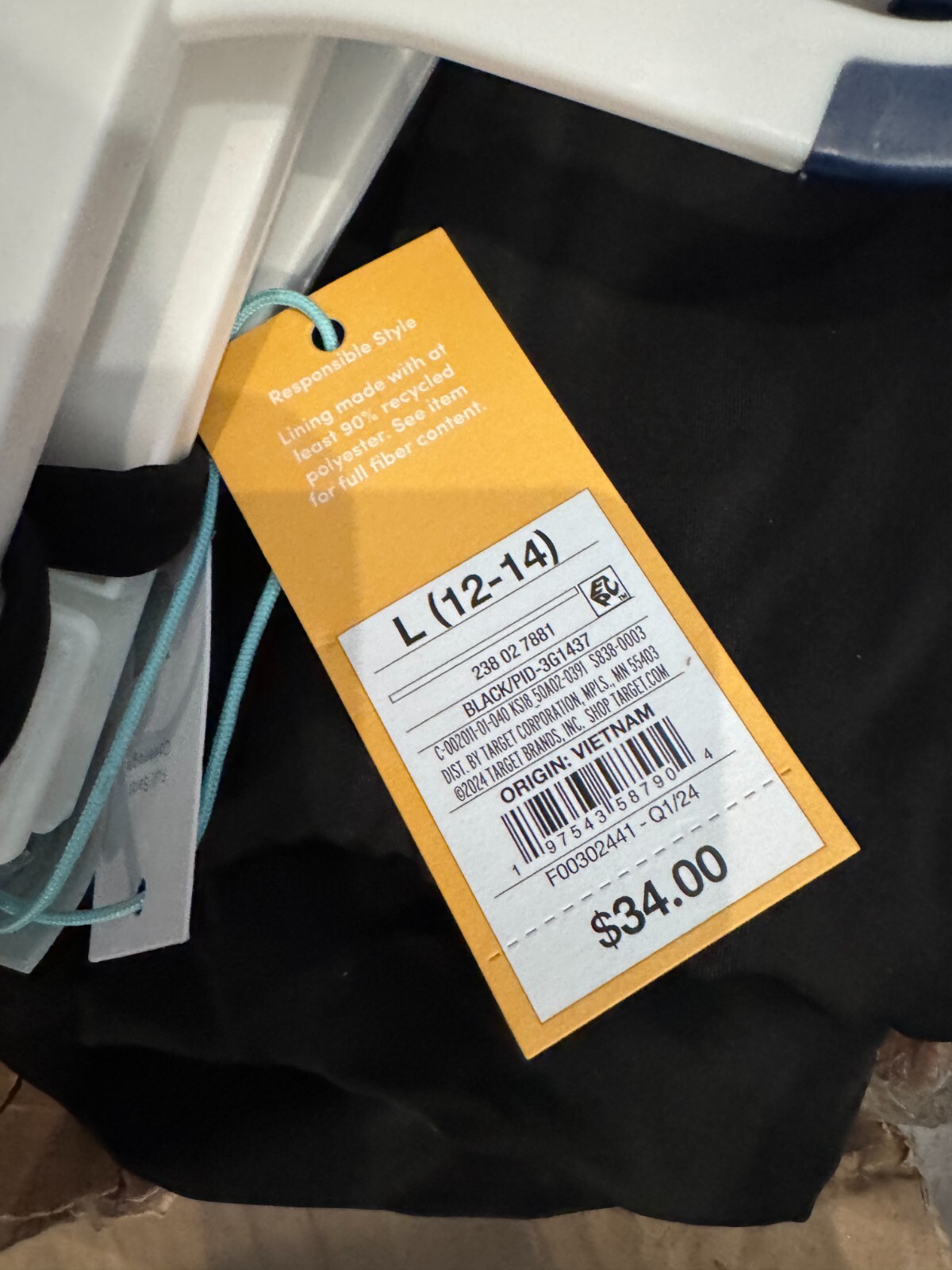 Target Swimsuit, One Piece, Kona Sol, Large, NWT